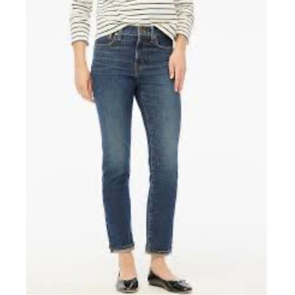 J. Crew Slim Boyfriend Jean in All-Day Stretch Medium Wash CB361 Size 26